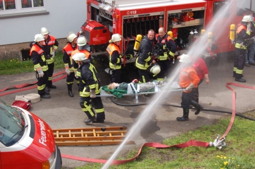 Einsatz der Freiwilligen Feuerwehr Motzlar